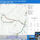 경남 하동군 금오산 (청소년수련원 - 약사암 - 석굴암 - 해맞이공원 - 금오산 - 마애불 - 진바등 - 주차장) gpx [참고용] 이미지