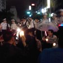 목포) 촛불행진을 사복경찰이 체증하다 시민에 잡혔어요. 이미지