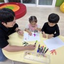 군산 노인복지관 어르신들과 미술활동 했어요. 이미지