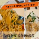 모마 | 샤로수길 맛집 추천, 분위기 좋은 서울대입구 모마 레스토랑 후기