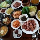 울집 점심밥상~ 오리훈제,콜라비장아찌,감자전,청국장찌개,,, 이미지