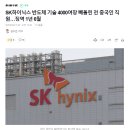 SK하이닉스 반도체 기술 4000여장 빼돌린 전 중국인 직원…징역 1년 6월 이미지