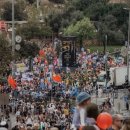 기독교인 수천 명, 예루살렘 행진하며 이스라엘과 연대 이미지