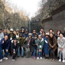 재인폭포와 두루미 이미지