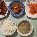 점심밥 저녁고기 이미지