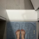 스트라이프마리나 | [욕실 인테리어] 인스타감성 | 홈에쎈떼 발매트 마리나 블루/딥블루로 완성한 호텔 감성 집꾸미기 ✨