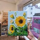 힐링취미 오일파스텔 드로잉 | 부산취미미술 나흠화방의 백드롭 나이프 드로잉 원데이클래스 솔직후기 주차정보