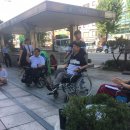 탈시설장애인 활동보조 등급이의신청 및 국민연금공단 관악지사장 면담요청 기자회견 이미지