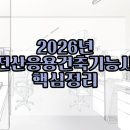[HD]전산응용건축제도 기능사 (실기) Part.2 입면도 관련 요소 | 2026 전산응용건축제도기능사, 난이도·합격률·시험일정 핵심 정리