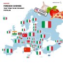 유럽 각 나라마다 가장 인기가 많은 해외요리.jpg 이미지