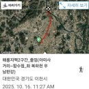 해룡지맥 2구간_졸업(아미사거리~합수점_좌 복하천+우 남한강)20251016 이미지