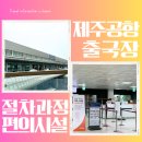 세븐일레븐 작전중앙점 인근 횡단보도 | 제주공항국내선출국장 탑승수속 절차 시간 면세점 식당 편의점 기념품샵 소품샵 진에어