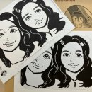 뱅게임랜드 | 부산 서면 실내데이트 코스 추천 부엉이 캐리커쳐 체험 후기 가족 강아지 캐리커쳐 가능