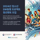 [공모전사이트] 2024년 청소년 SW동행 프로젝트 청년멘토 모집 이미지