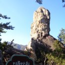 동해 미륵봉 미륵바위. 베틀봉 베틀바위 산성길 이미지