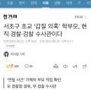 서이초 사건 학부모 , 부 검찰수사관 모 경찰청 경위 이미지