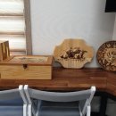 우드 티코스터 이미지