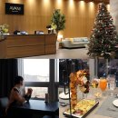 노을에무초 | 부산 호캉스 아바니 센트럴 부산 호텔 더 스카이 더 큐브 조식 뷔페