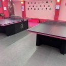Pink Pong Pong | [납품 사례] 강서구 '오핑' 무인탁구장에 상륙한 힙한 감성! 제맥스 블랙핑크 라이트 컬러 탁구대