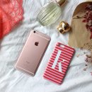 Y-0121 | 세인트망고&gt; 가장 핫한 케이스 !! 스트라이프이니셜 new color 입고 ! 림펫셀 ,로즈쿼츠, 피치에코