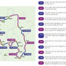 제18차 '24년 10월 일요산행안내 (12-8구간 우산봉길) 이미지