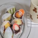 소풍앤 | 부산생과일모찌 :: 소풍길 프룻 앤 앙모찌 7종 세트 후기 대연동딸기모찌 맛집