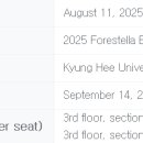 Question about the tickets I purchased😍 이미지