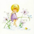 miibu / 고양이와 함께. 귀여운 일러스트. 이미지