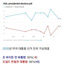 미국 2020 대선 최신 여론조사 모음 이미지