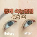 뷰티온눈썹속눈썹펌 | 노글루 저자극 동래속눈썹 펌 뷰티온 비포에프터 관리 후기