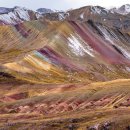 세계의 명소와 풍물 107 - 페루 쿠스코 무지개산, 비니쿤카(Vinicunca) 이미지