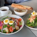 가정식토스트 | [신용산/바통] 용산 한복판의 작은 유럽, 넓은 통창의 가정식 브런치 맛집 내돈내산 후기