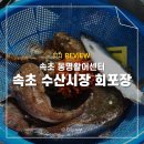 동명상회 | 속초 회포장 수산시장 동명활어센터 회떠오기 주차장