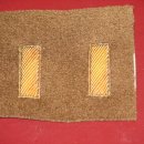 2차대전 미군 장교 계급장(Bullion WWII US Army officer rank insignia) 이미지