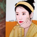 팝아트 인물화 이미지