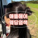 &lt;광주운암동미용실&gt;애뜰헤어__애쉬브라운 웨딩컬러염색