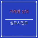 삼표자원개발(주) | 거래량 상위 : 삼표시멘트 (038500) : 종목 분석 및 주가 흐름 전망