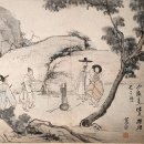 <임하투호(林下投壺)> 혜원 신윤복, 조선의 오락을 그리다