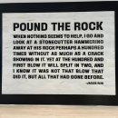 POUND THE ROCK 이미지