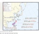 8호 태풍 꼬마이 예상경로 이미지