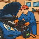 산성로R | 【오창뚱보배터리】현대 그랜저 IG 배터리 교체 출장 서비스