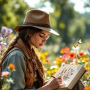 하모니카 연주 이미지