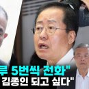 ﻿[녹취공개] &#34;하루 5번씩 전화&#34; 명태균 &#34;홍준표, 복당시켜주면 김종인 되고 싶다&#34; 이미지