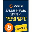 코인하다 초대코드 입력하고 1만원 쿠폰 받는 방법 (코드: PhFWhe)