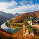 (주)해송온천 | 단풍 아래 공중에 뜬 사찰, 구례군 오산 사성암의 불타는 가을