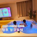 신상 청주 정감호텔 수영장 파티룸 연말 모임 장소 호캉스 추천
