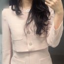 어디션 | 핑크 하객룩 추천 🌸 라인어디션 라운드넥 미니 원피스 NGOPOD9500 내돈내산 후기, 가격, 착용