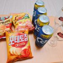 메가편의점 | 먹바의 편의점 술친구 탐방 🍺 포테토칩 K-양념치킨맛 + 메가카스 후기