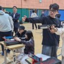 양양 출신 첫 올림픽 메달리스트 박하준 모교서 재능기부 이미지