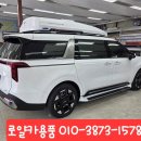 울산 카니발 썬팅 외 사이드스텝, 전체바닥 시공